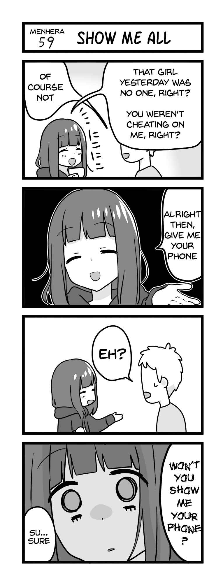Page 1 Chapter 59 Menhera Shoujo Kurumi-chan