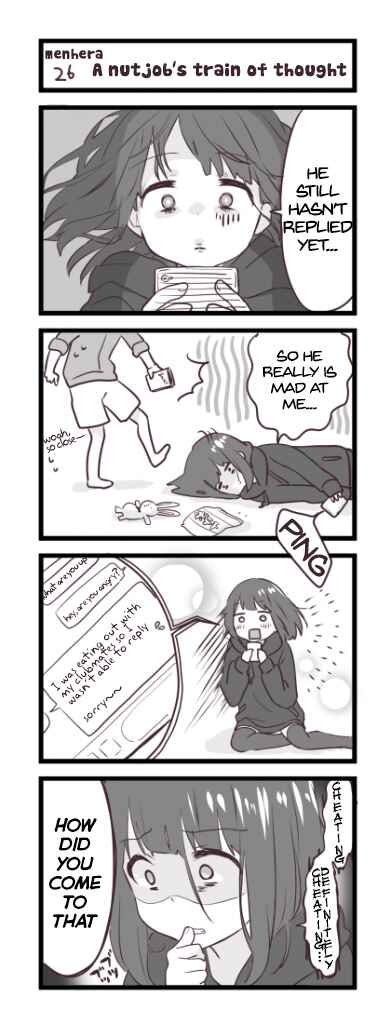 Page 1 Chapter 26 Menhera Shoujo Kurumi-chan
