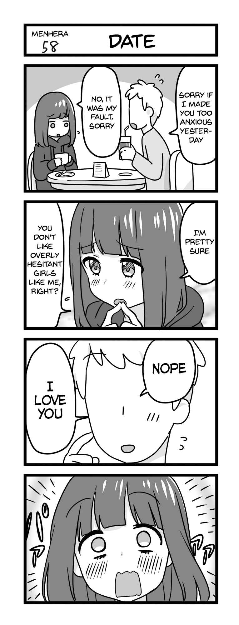 Page 1 Chapter 58 Menhera Shoujo Kurumi-chan