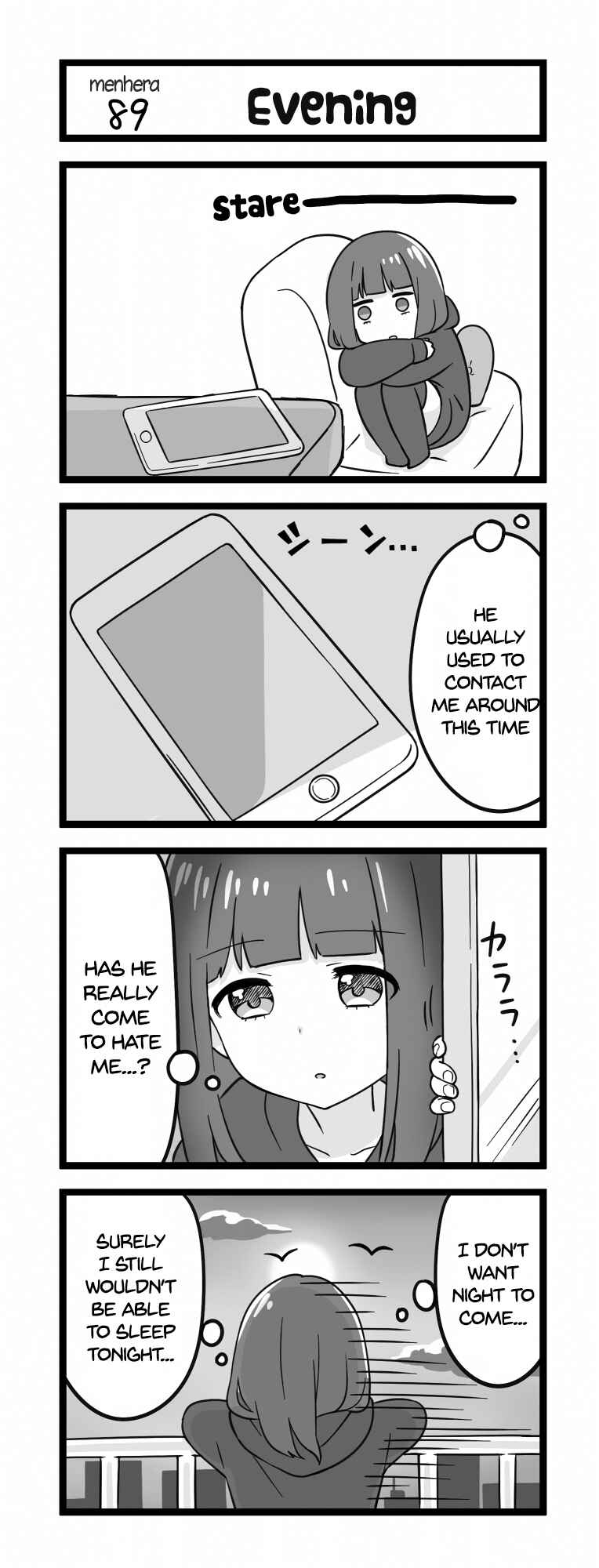 Page 1 Chapter 89 Menhera Shoujo Kurumi-chan