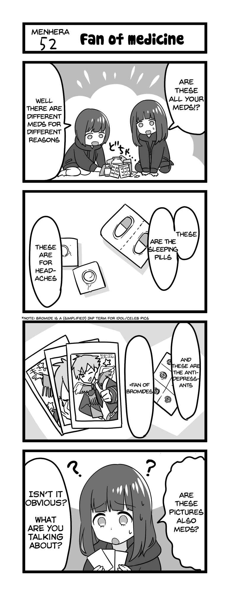 Page 1 Chapter 52 Menhera Shoujo Kurumi-chan