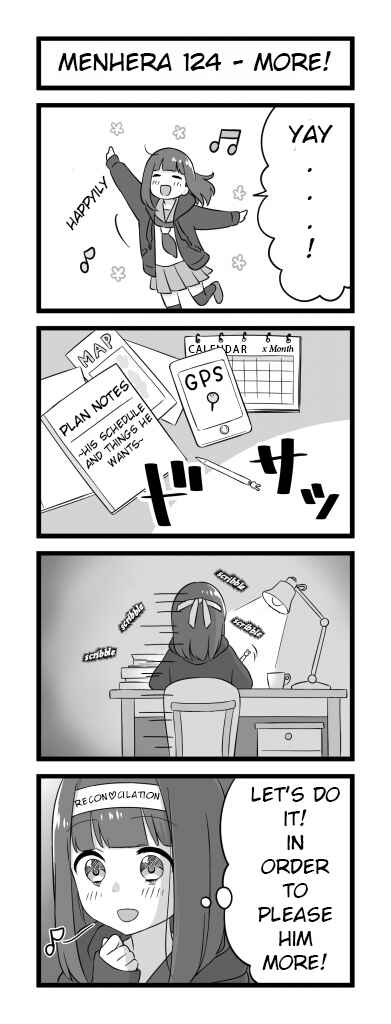 Page 1 Chapter 124 Menhera Shoujo Kurumi-chan