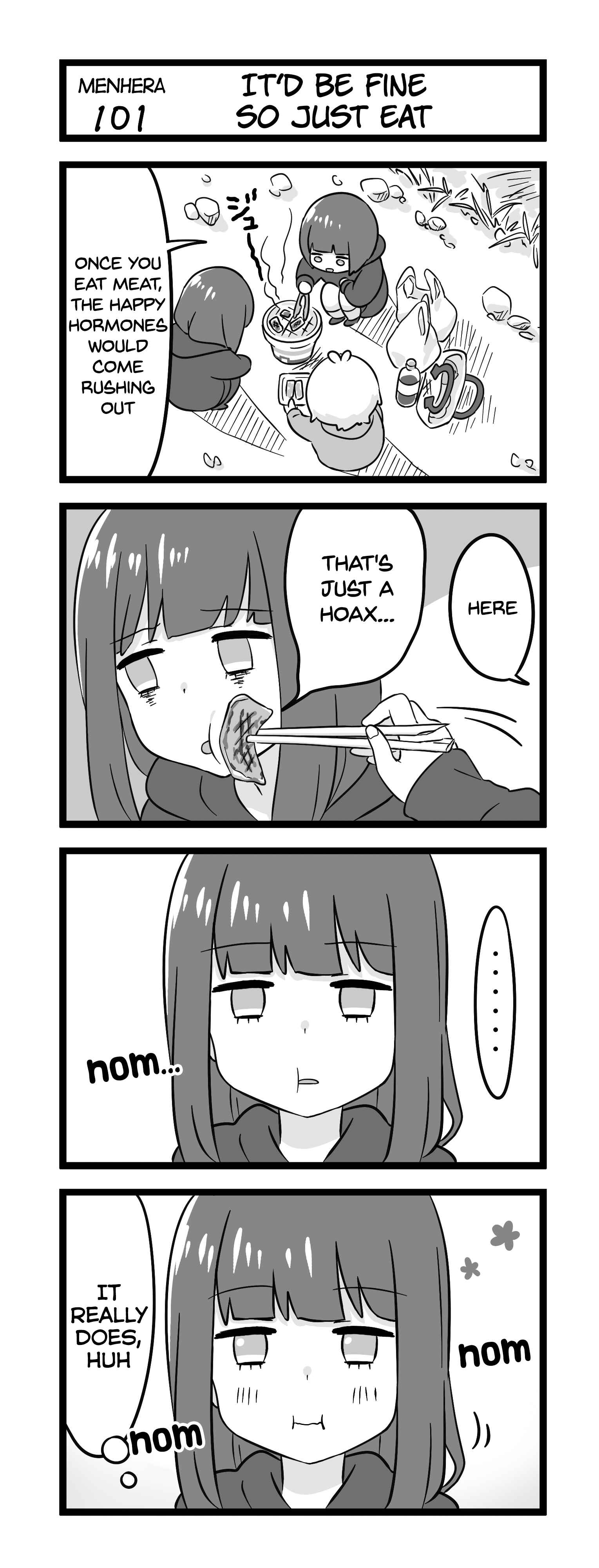 Page 1 Chapter 101 Menhera Shoujo Kurumi-chan