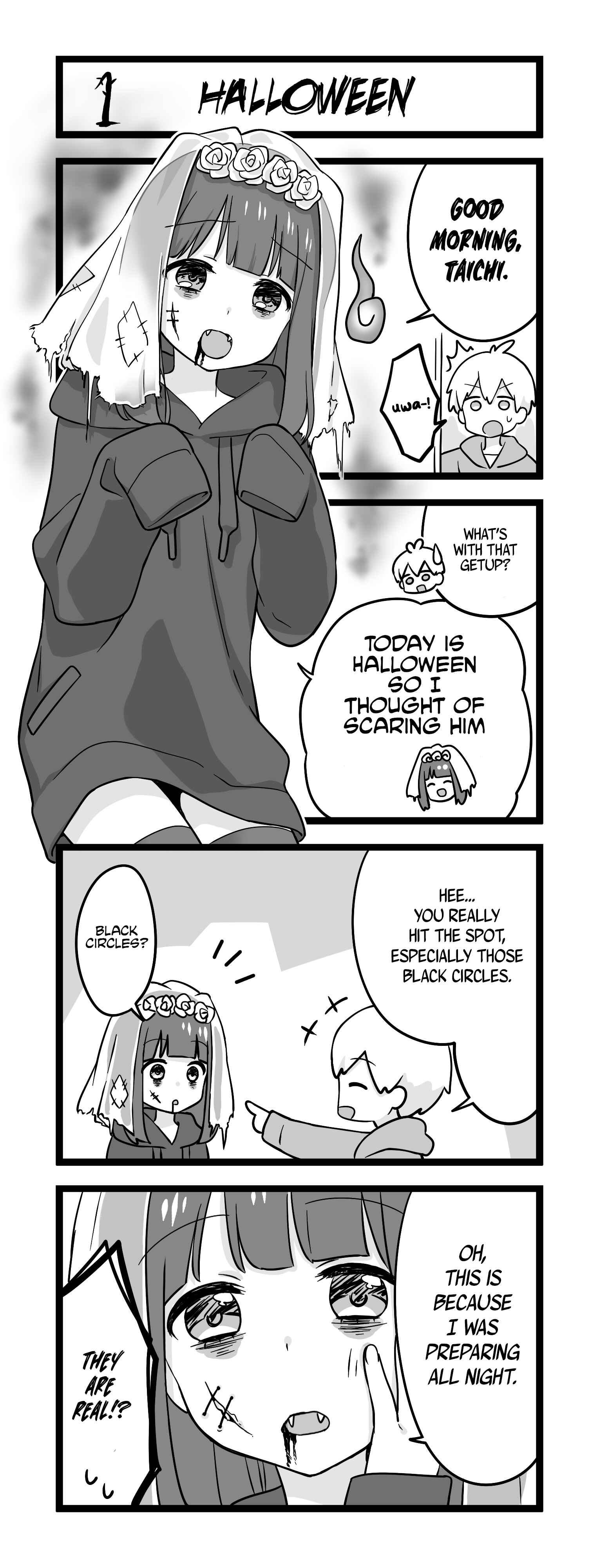Page 1 Chapter 134 Menhera Shoujo Kurumi-chan