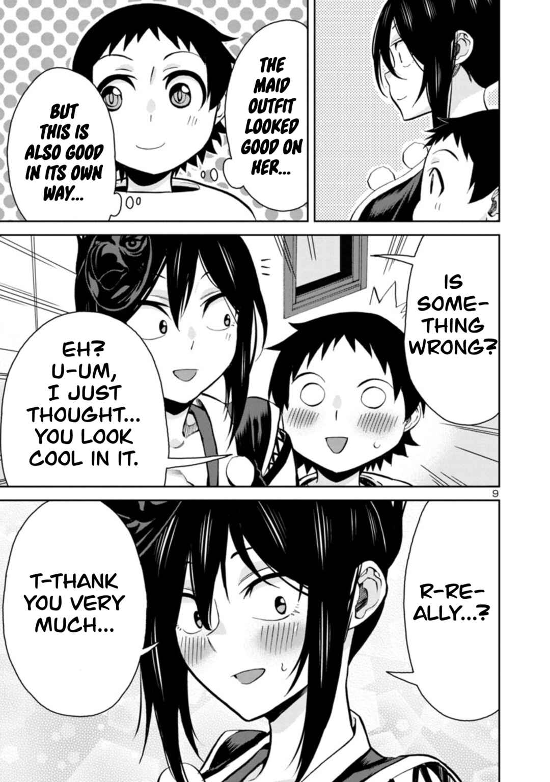 Page 9 Chapter 90 Hitomi-chan wa Hitomishiri