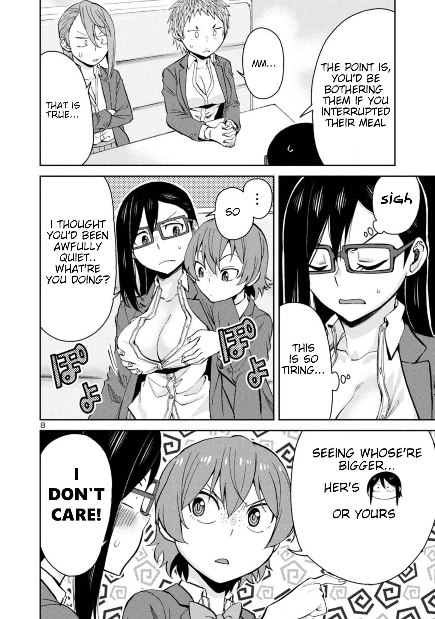 Page 8 Chapter 83 Hitomi-chan wa Hitomishiri