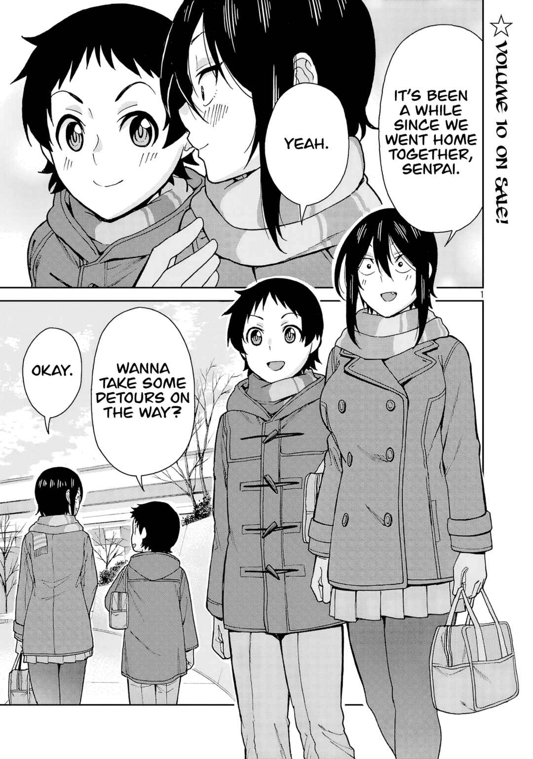 Page 1 Chapter 130 Hitomi-chan wa Hitomishiri