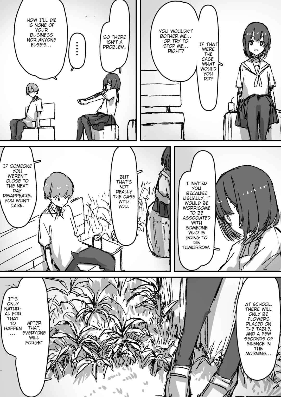 Page 14 Chapter Unknown_a2f2 Ashita Shinu Shoujo no Saigo no Houkago