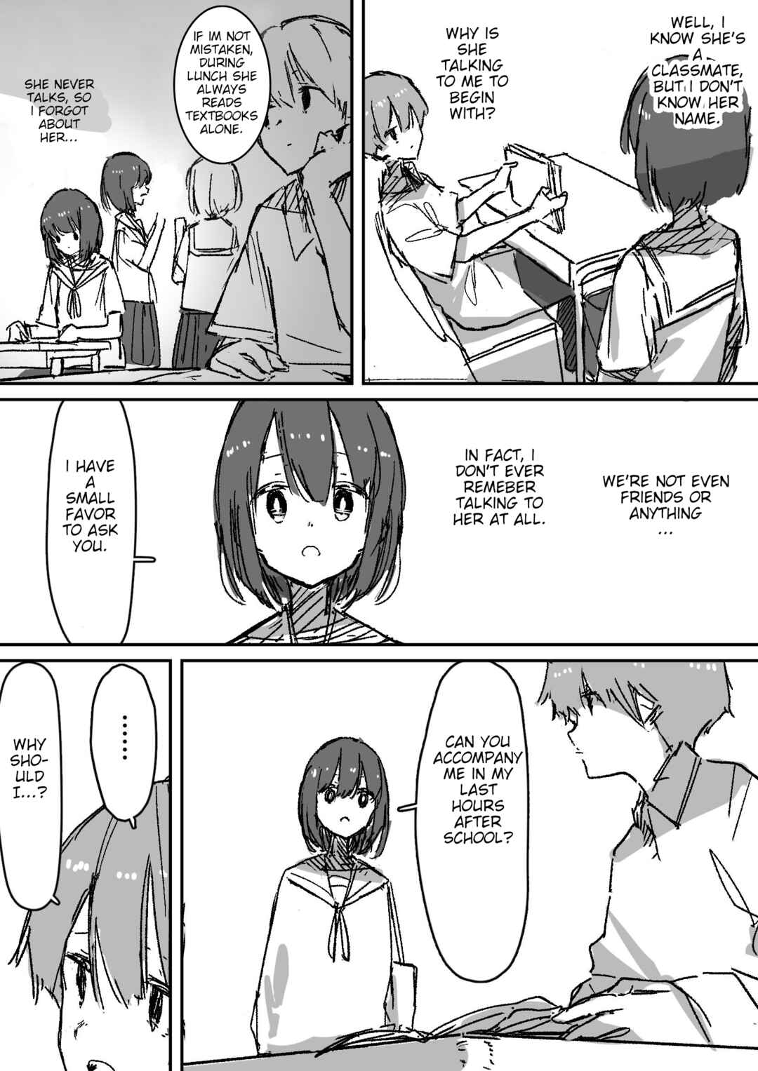 Page 2 Chapter Unknown_a2f2 Ashita Shinu Shoujo no Saigo no Houkago
