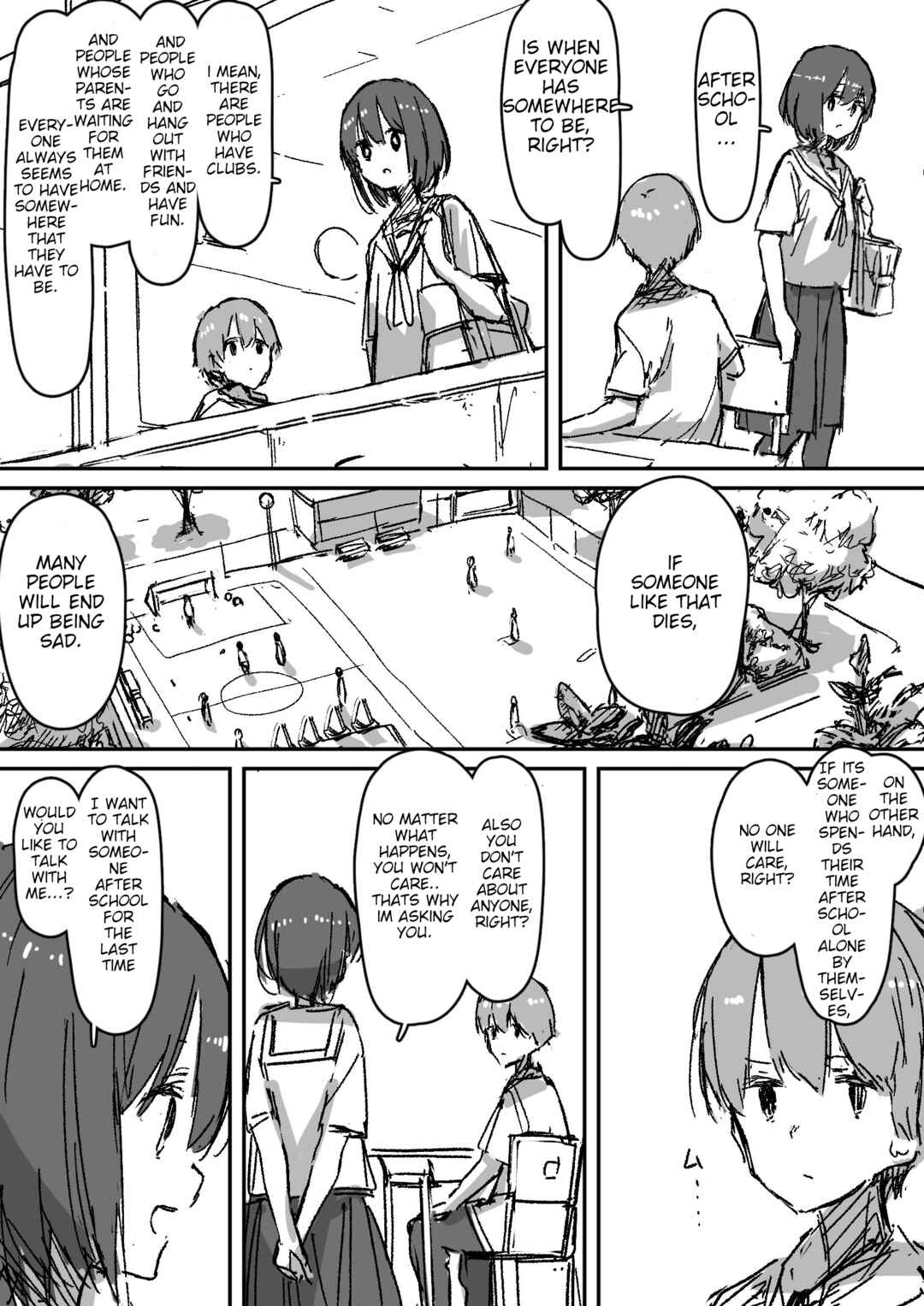 Page 3 Chapter Unknown_a2f2 Ashita Shinu Shoujo no Saigo no Houkago