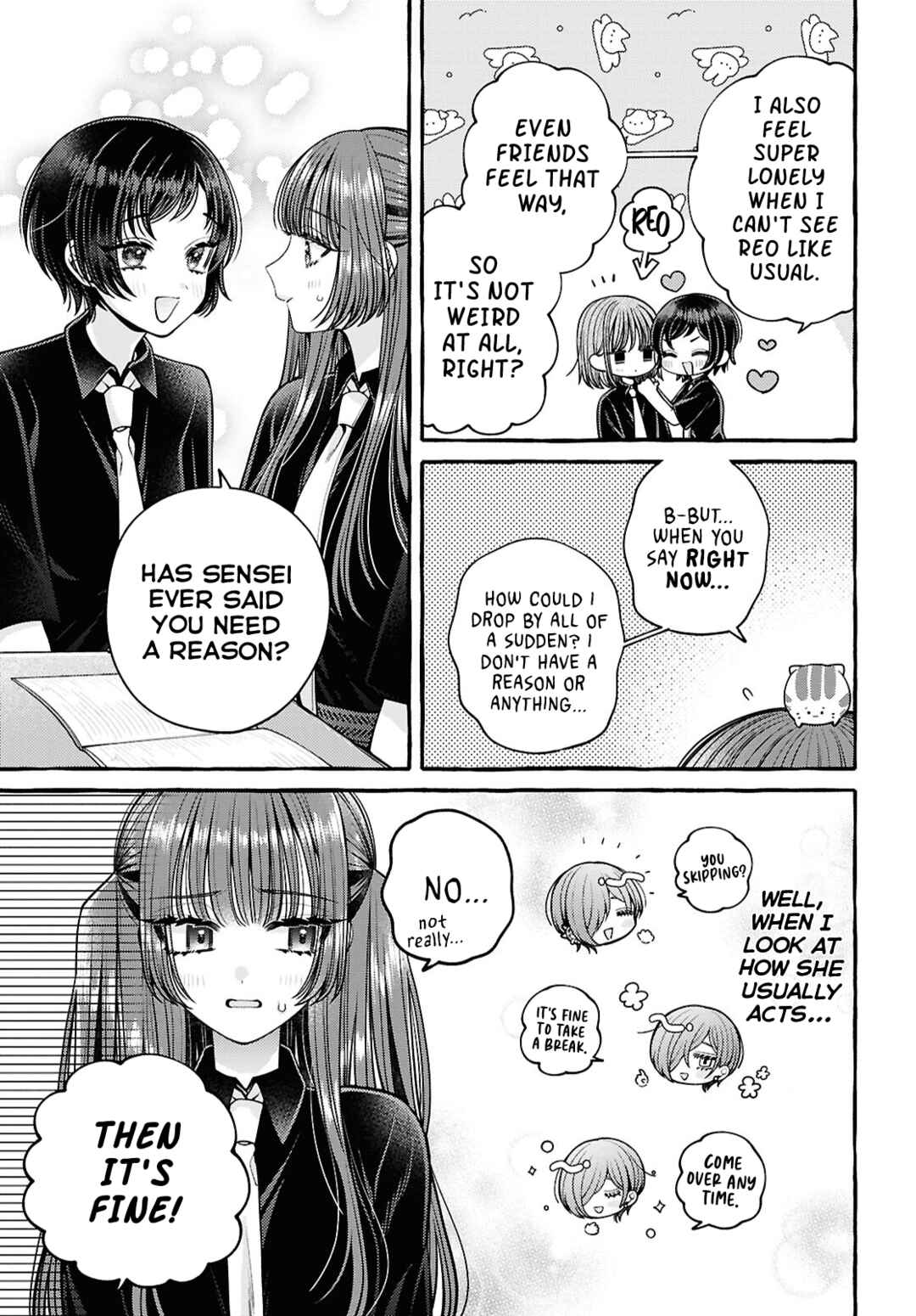 Page 11 Chapter 7 Sabori nara Hokenshitsu de Douzo?
