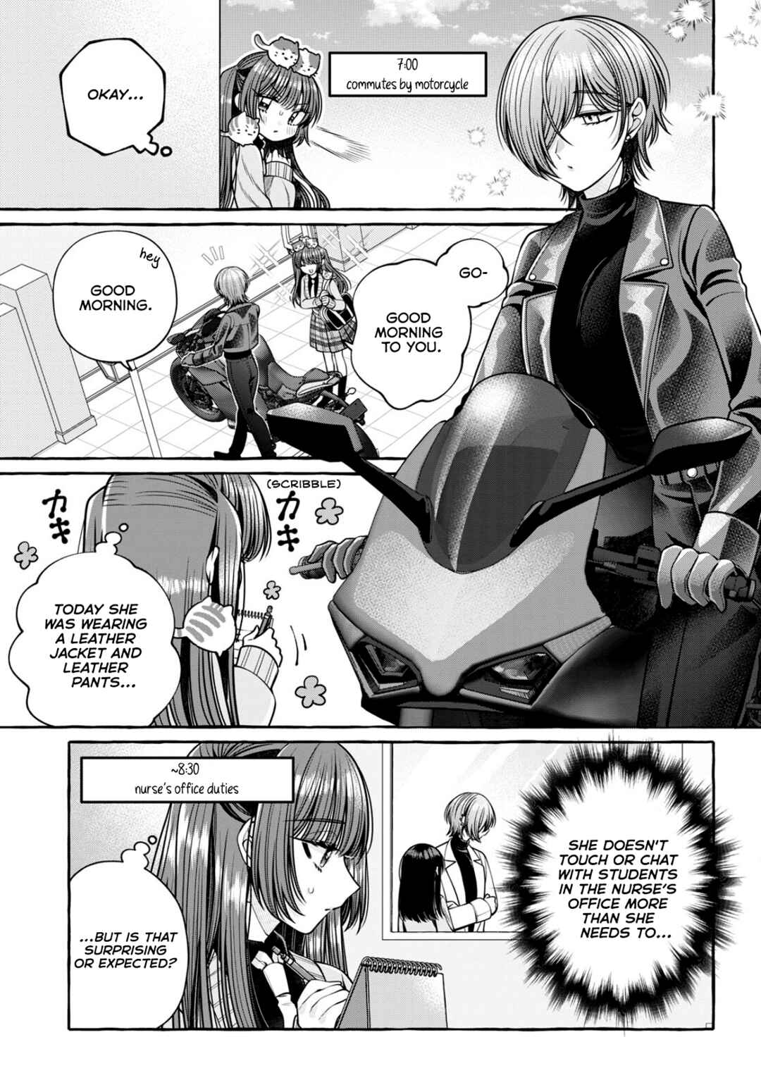 Page 12 Chapter 2 Sabori nara Hokenshitsu de Douzo?