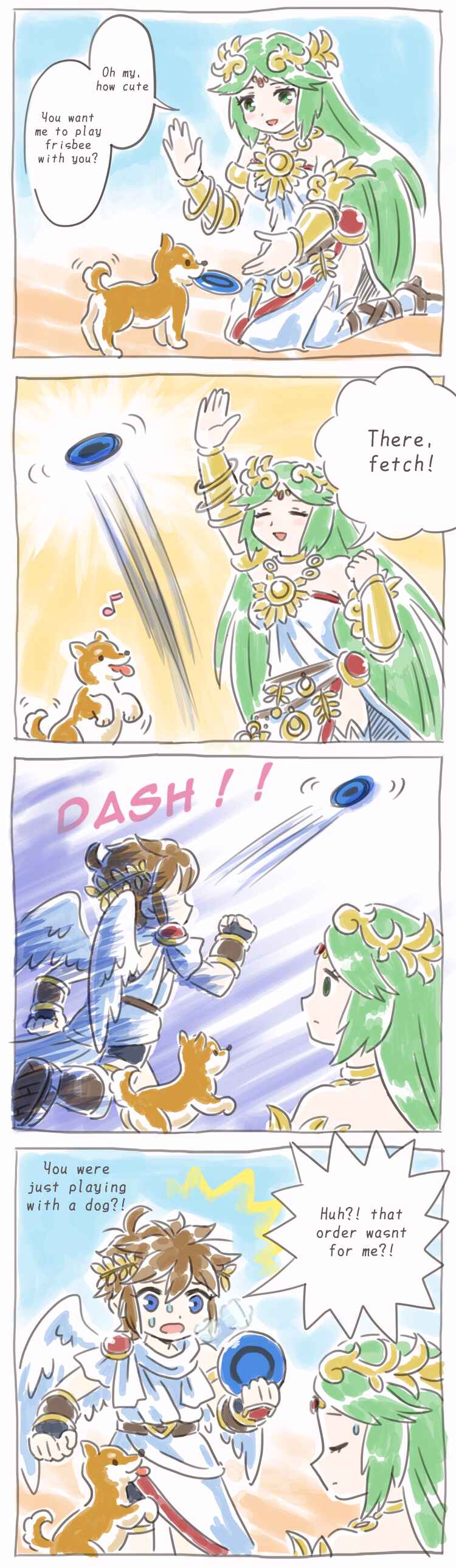Page 1 Chapter Unknown_c3a6 Kid Icarus - Chuu Inu (Doujinshi)