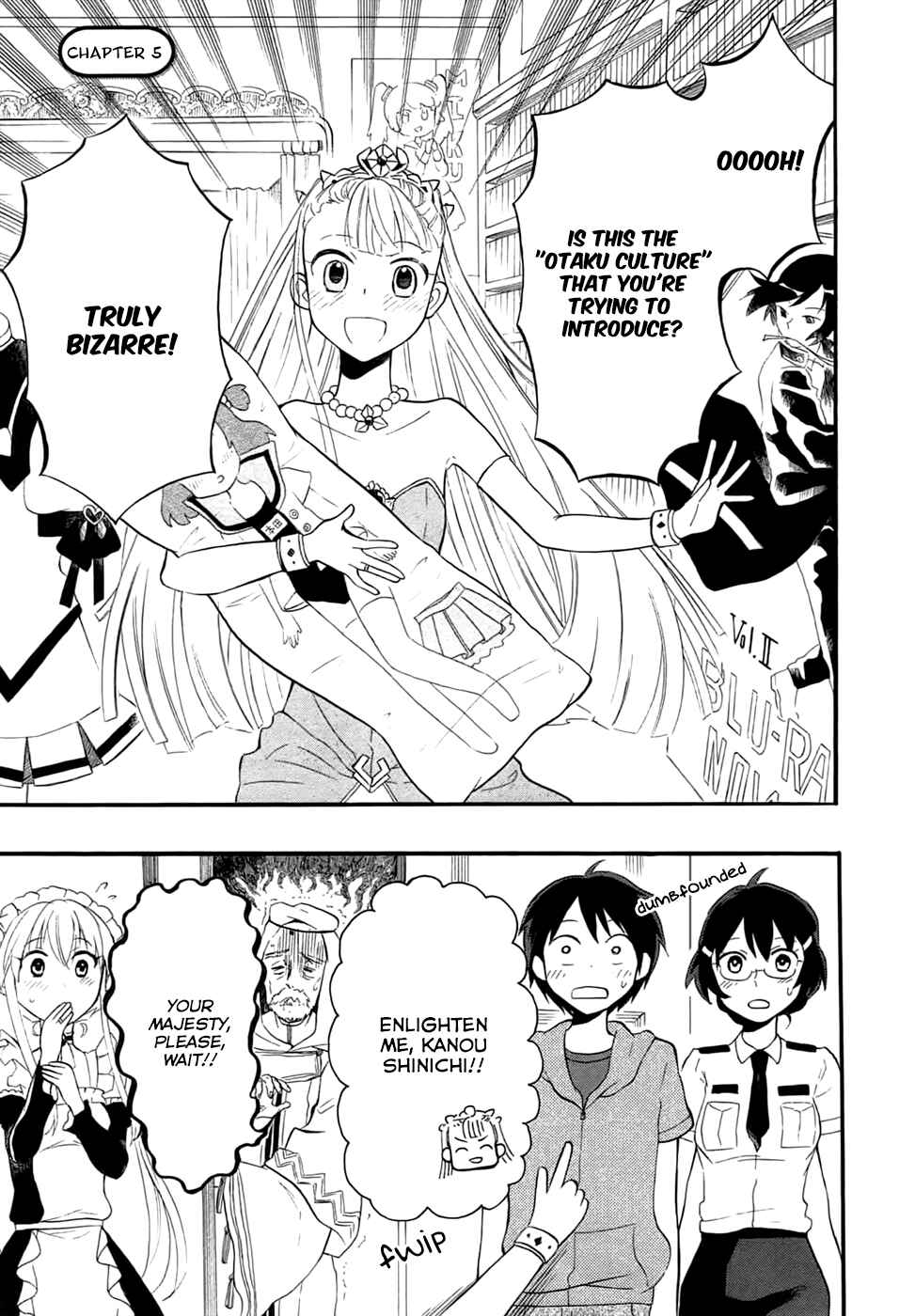 Page 1 Chapter 5 Outbreak Company: Moeru Shinryakusha