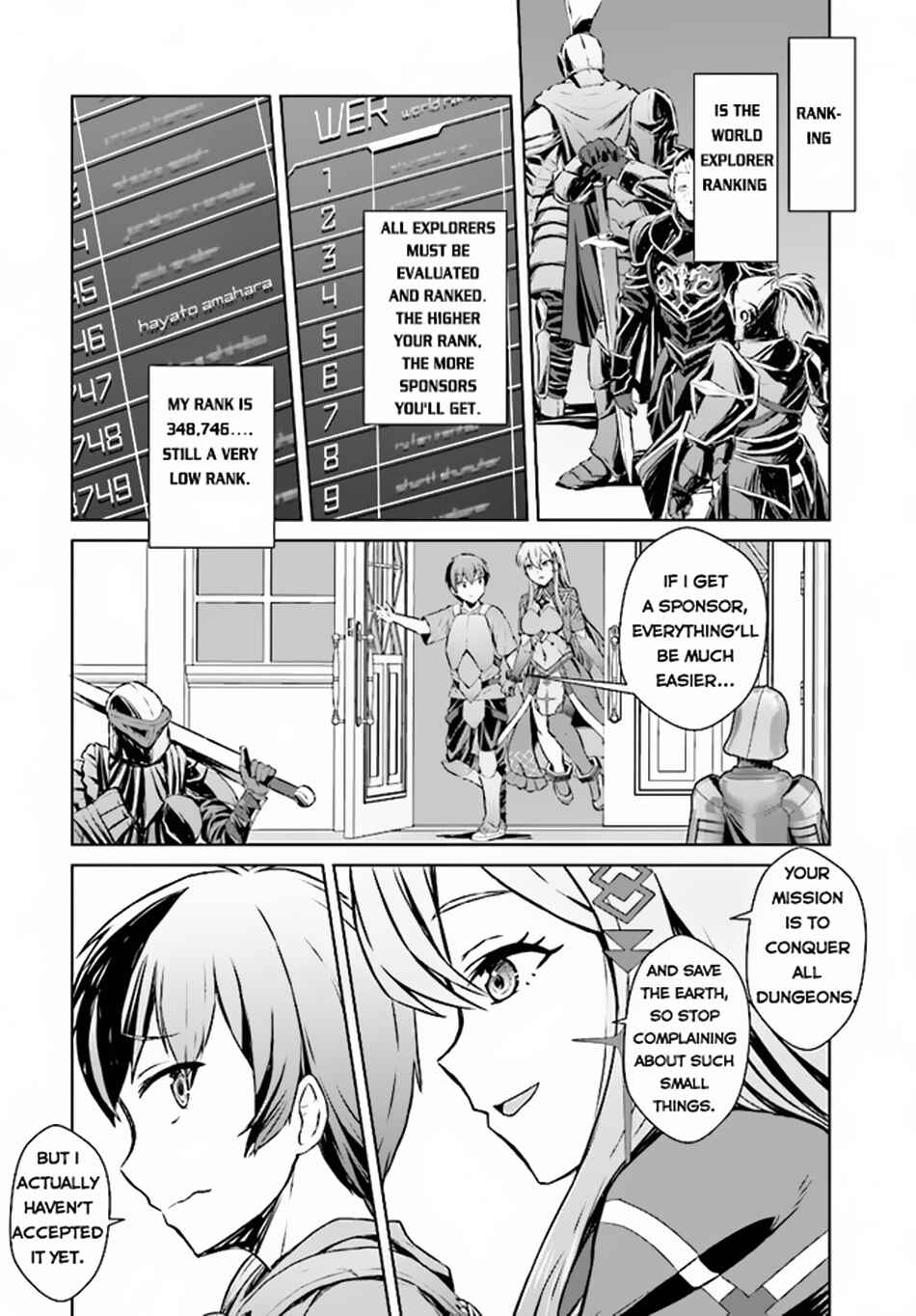 Page 6 Chapter 2.2 Chuusotsu Tansakusha no Nariagari Eiyuutan ~2-tsu no Saikyou Skill de Dungeon Saisoku Toppa o Mezasu~