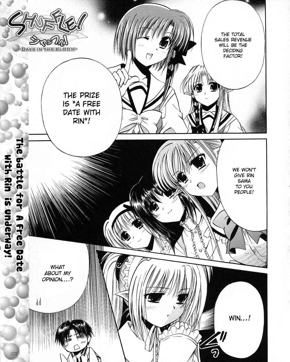 Page 1 Chapter 20 Shuffle! - Days in the Bloom