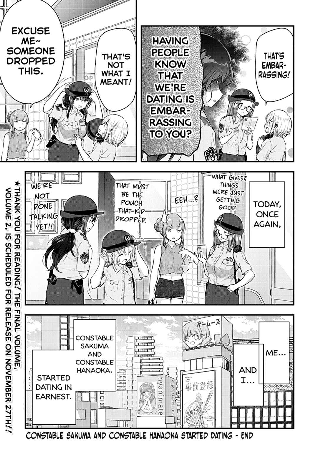 Page 19 Chapter 16 Constable Sakuma and Constable Hanaoka Started Dating