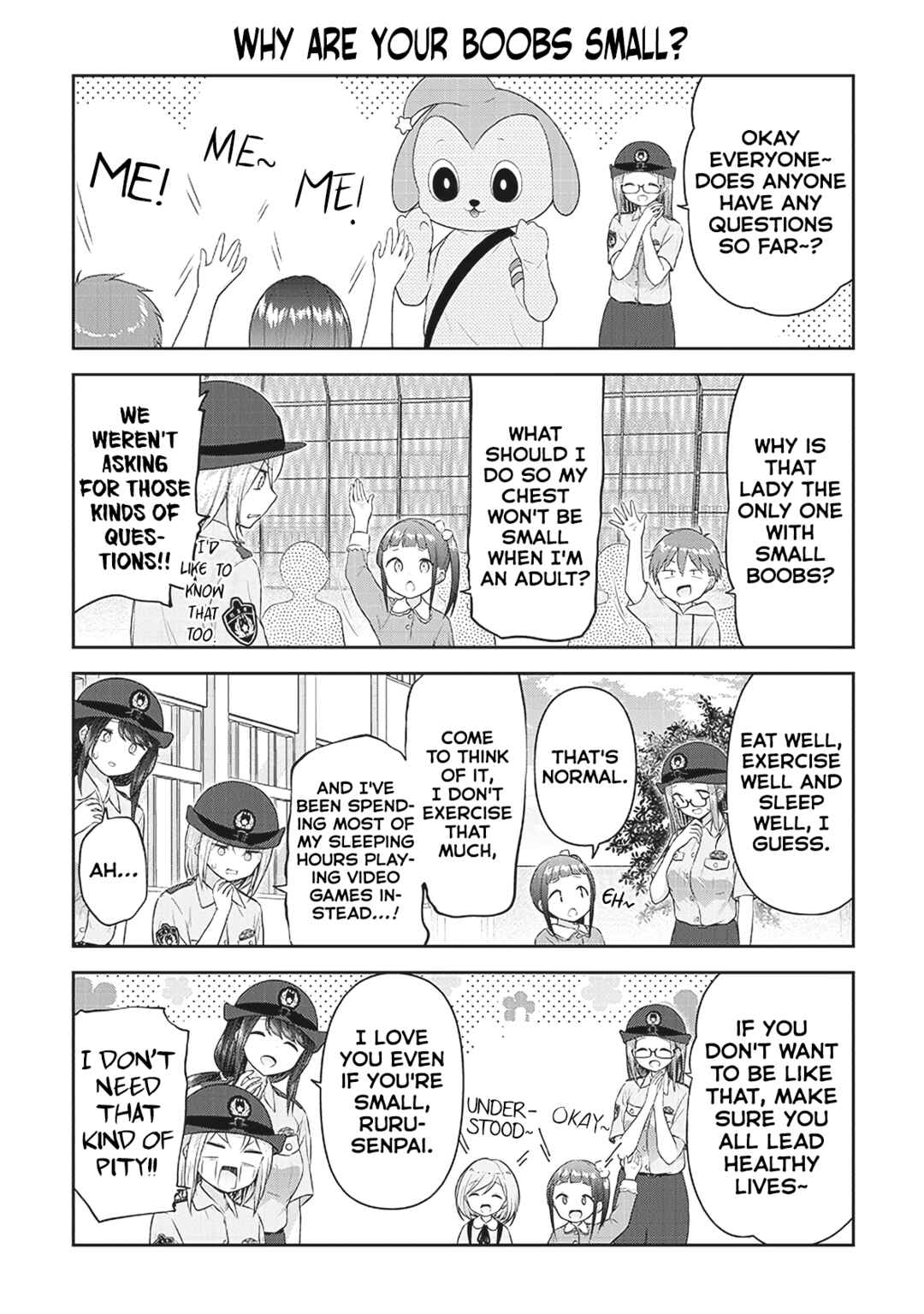 Page 7 Chapter 9 Constable Sakuma and Constable Hanaoka Started Dating