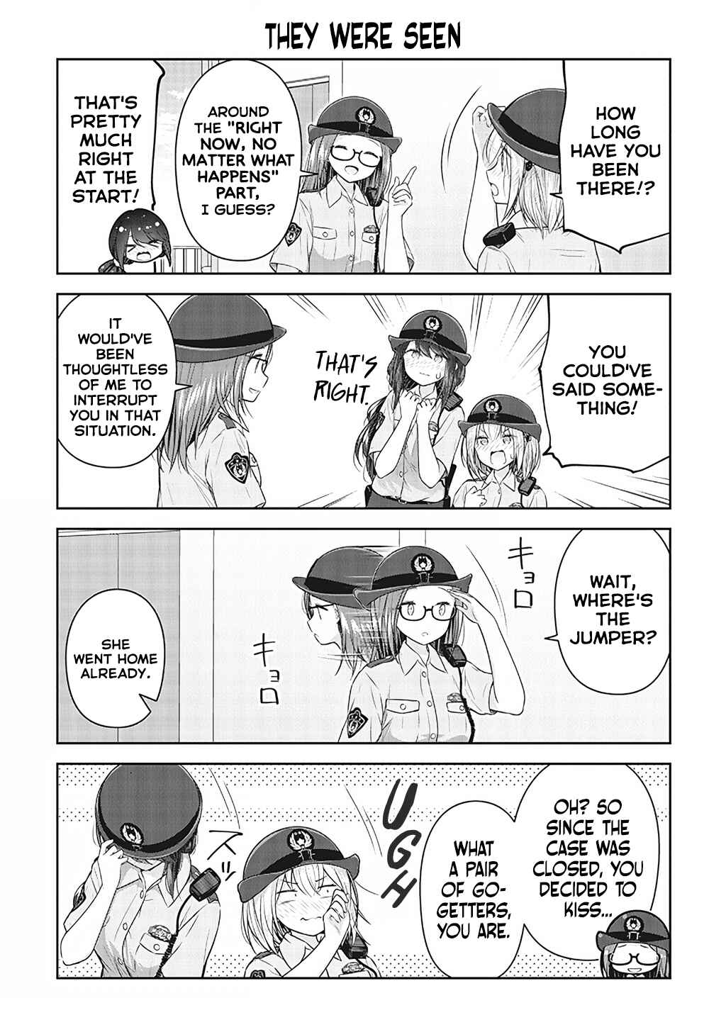 Page 16 Chapter 8 Constable Sakuma and Constable Hanaoka Started Dating