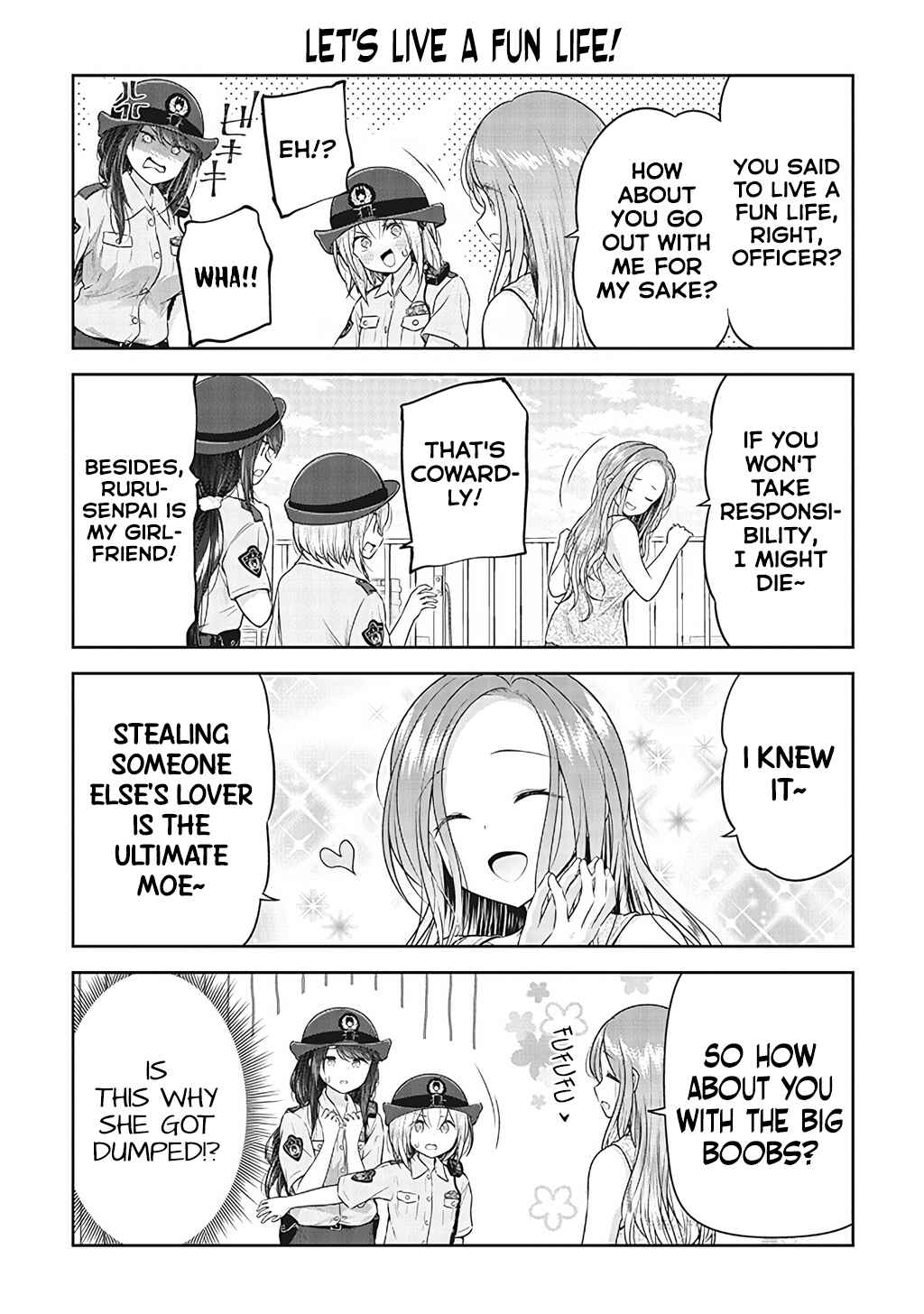Page 9 Chapter 8 Constable Sakuma and Constable Hanaoka Started Dating