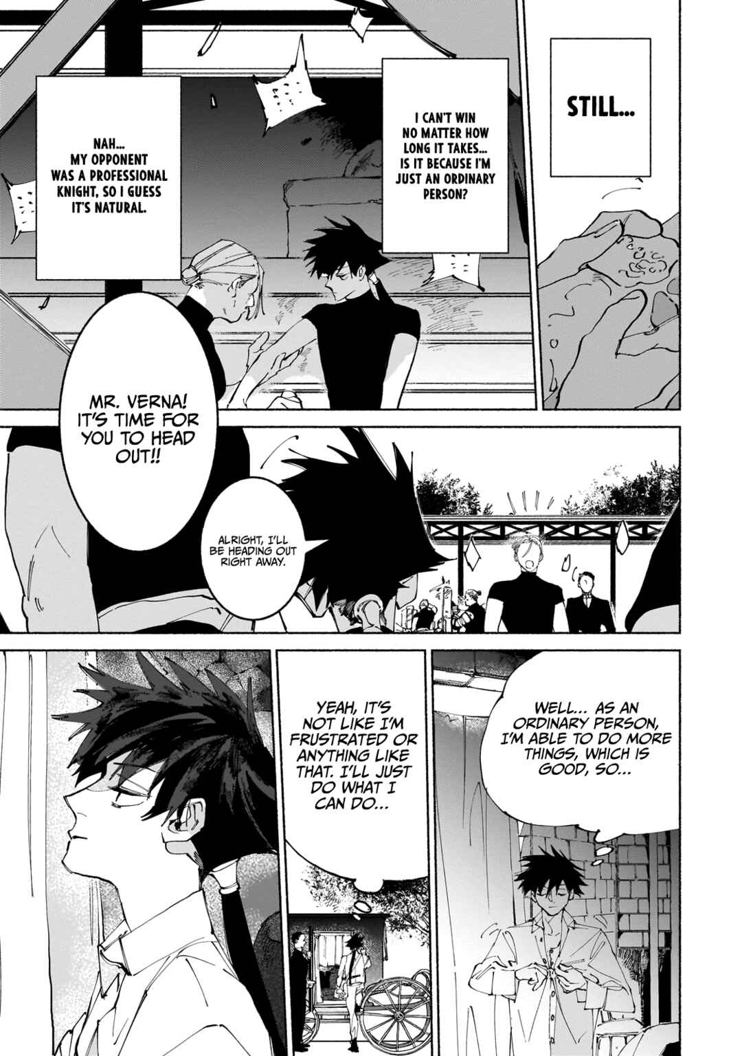 Page 12 Chapter 12.1 Maou to Yuusha no Tatakai no Ura de