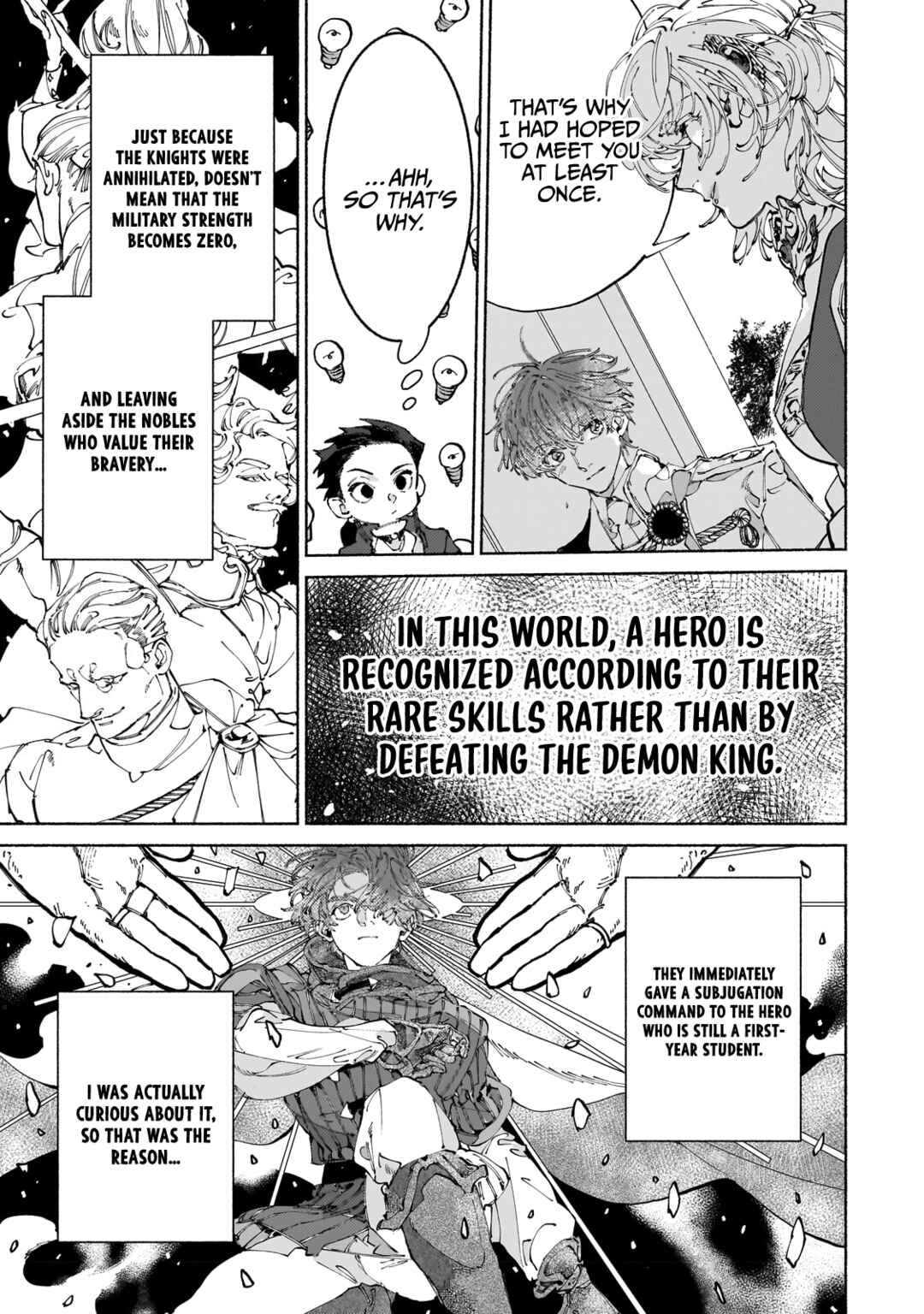 Page 16 Chapter 10.1 Maou to Yuusha no Tatakai no Ura de