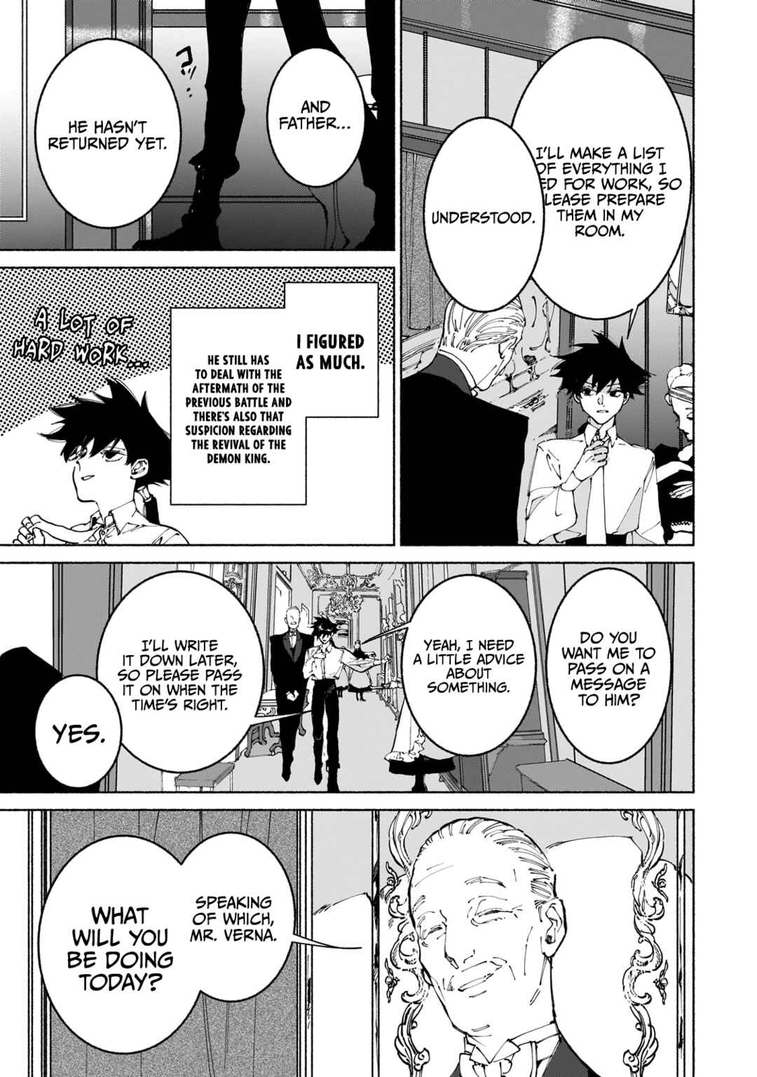 Page 3 Chapter 11.2 Maou to Yuusha no Tatakai no Ura de