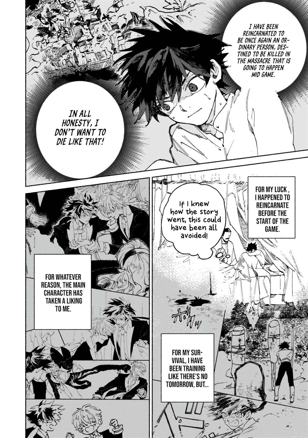 Page 3 Chapter 2.1 Maou to Yuusha no Tatakai no Ura de