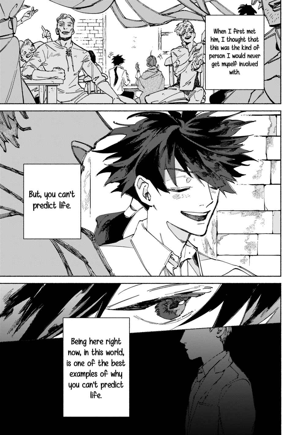 Page 12 Chapter 1.1 Maou to Yuusha no Tatakai no Ura de