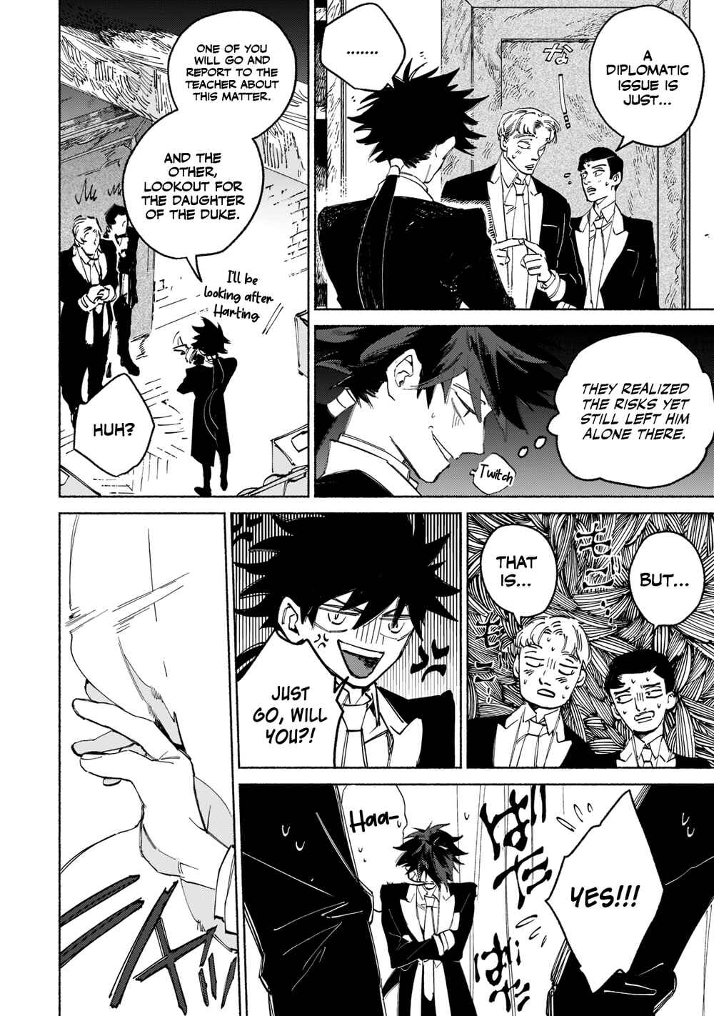 Page 14 Chapter 1.2 Maou to Yuusha no Tatakai no Ura de