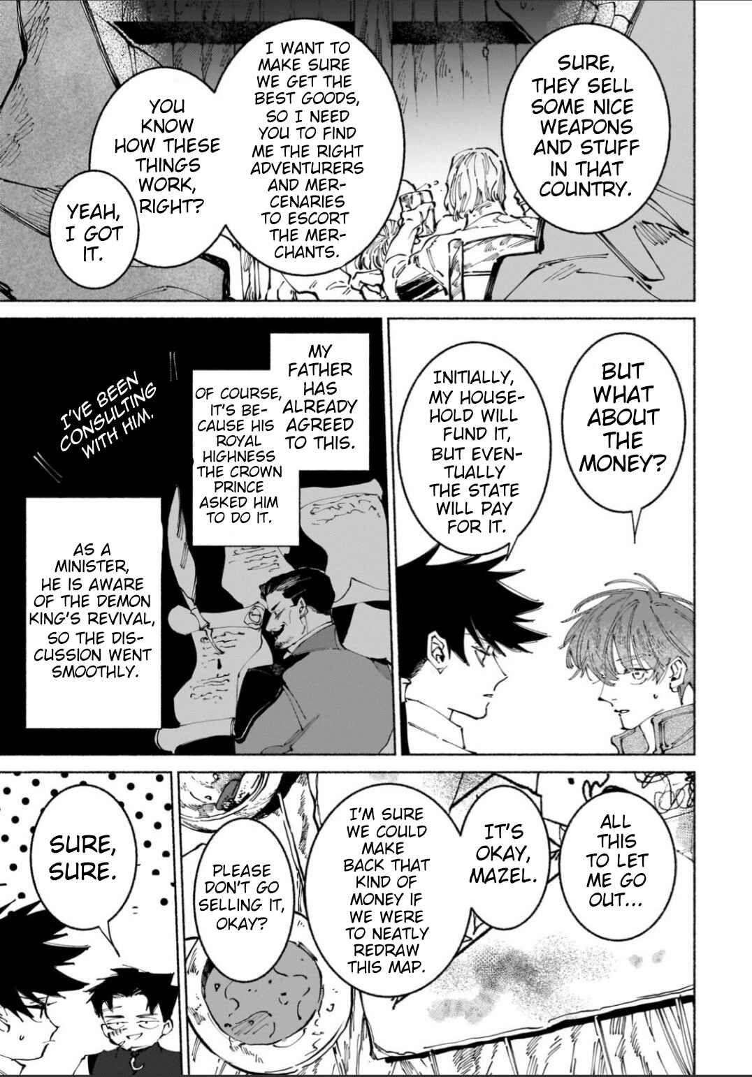 Page 6 Chapter 12.2 Maou to Yuusha no Tatakai no Ura de