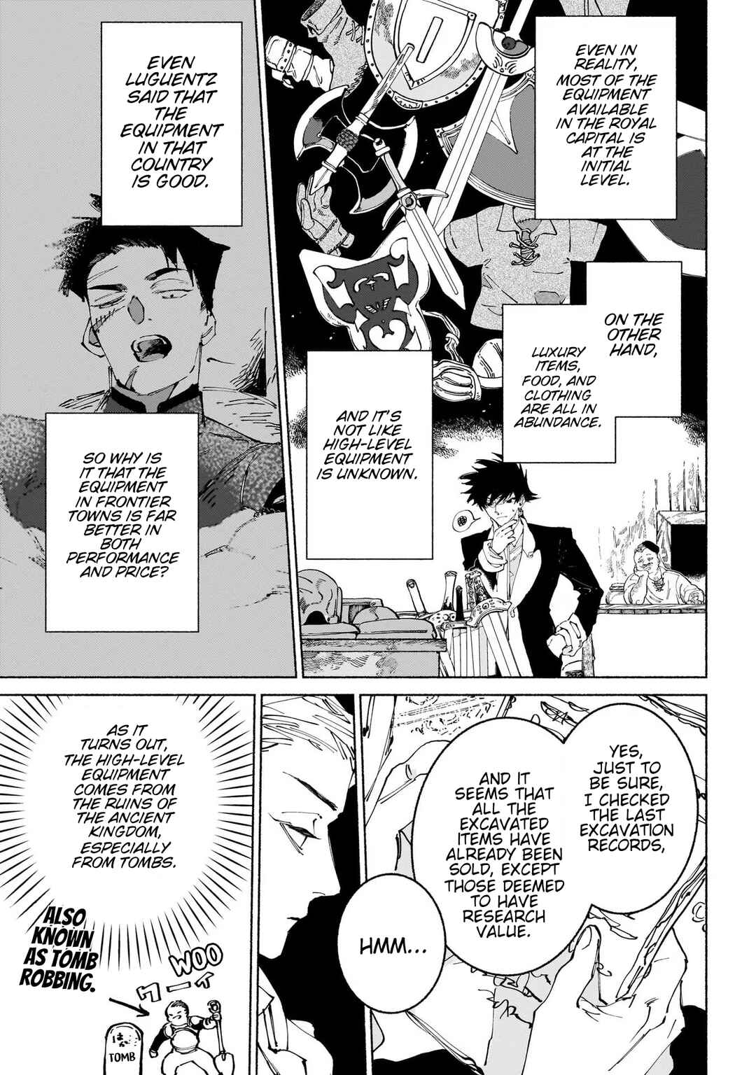 Page 4 Chapter 13.1 Maou to Yuusha no Tatakai no Ura de