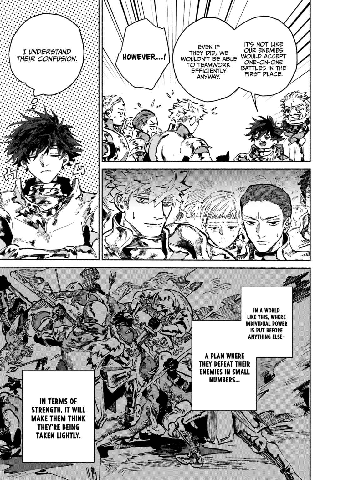 Page 4 Chapter 3 Maou to Yuusha no Tatakai no Ura de