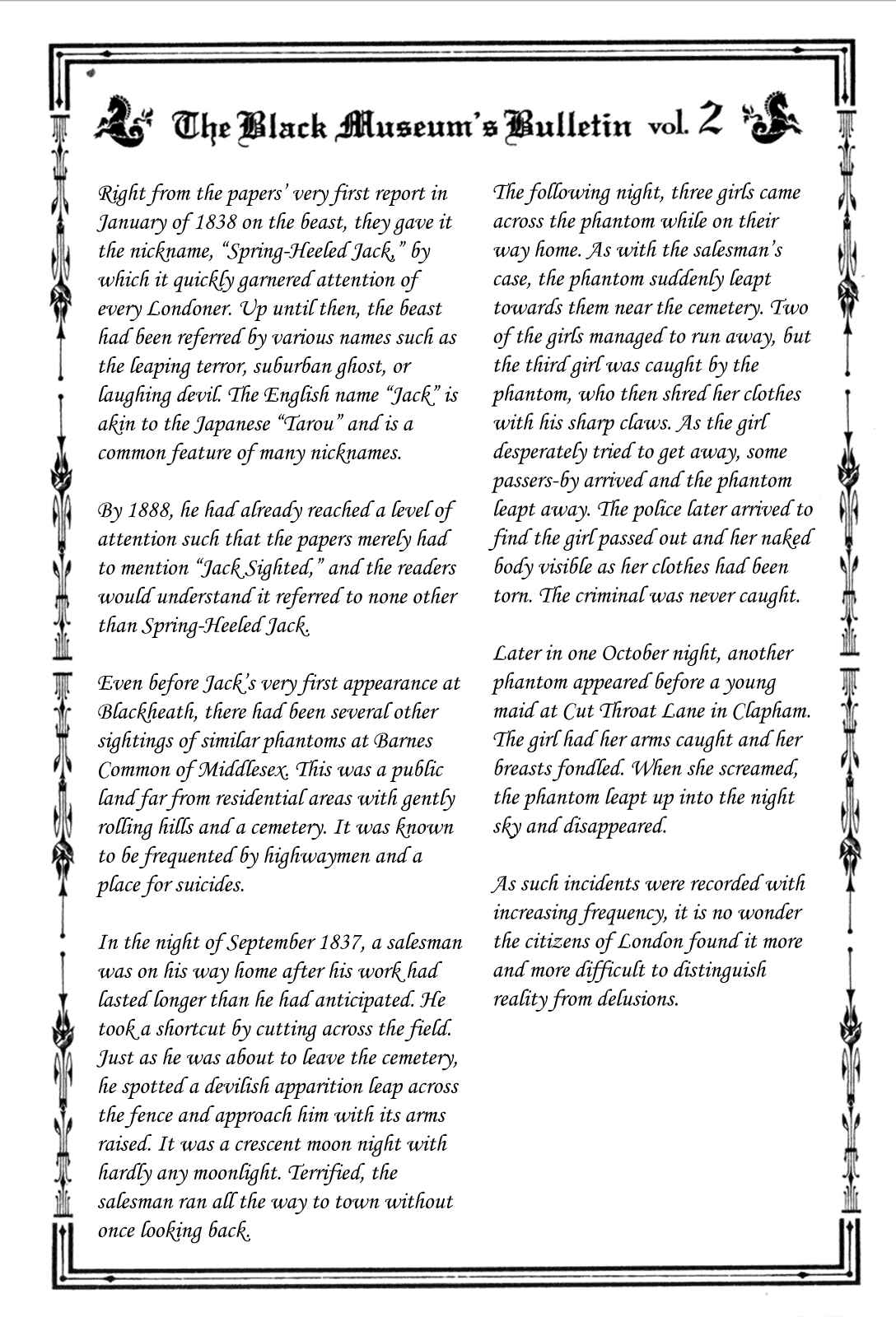 Page 31 Chapter 2 The Black Museum: Springald