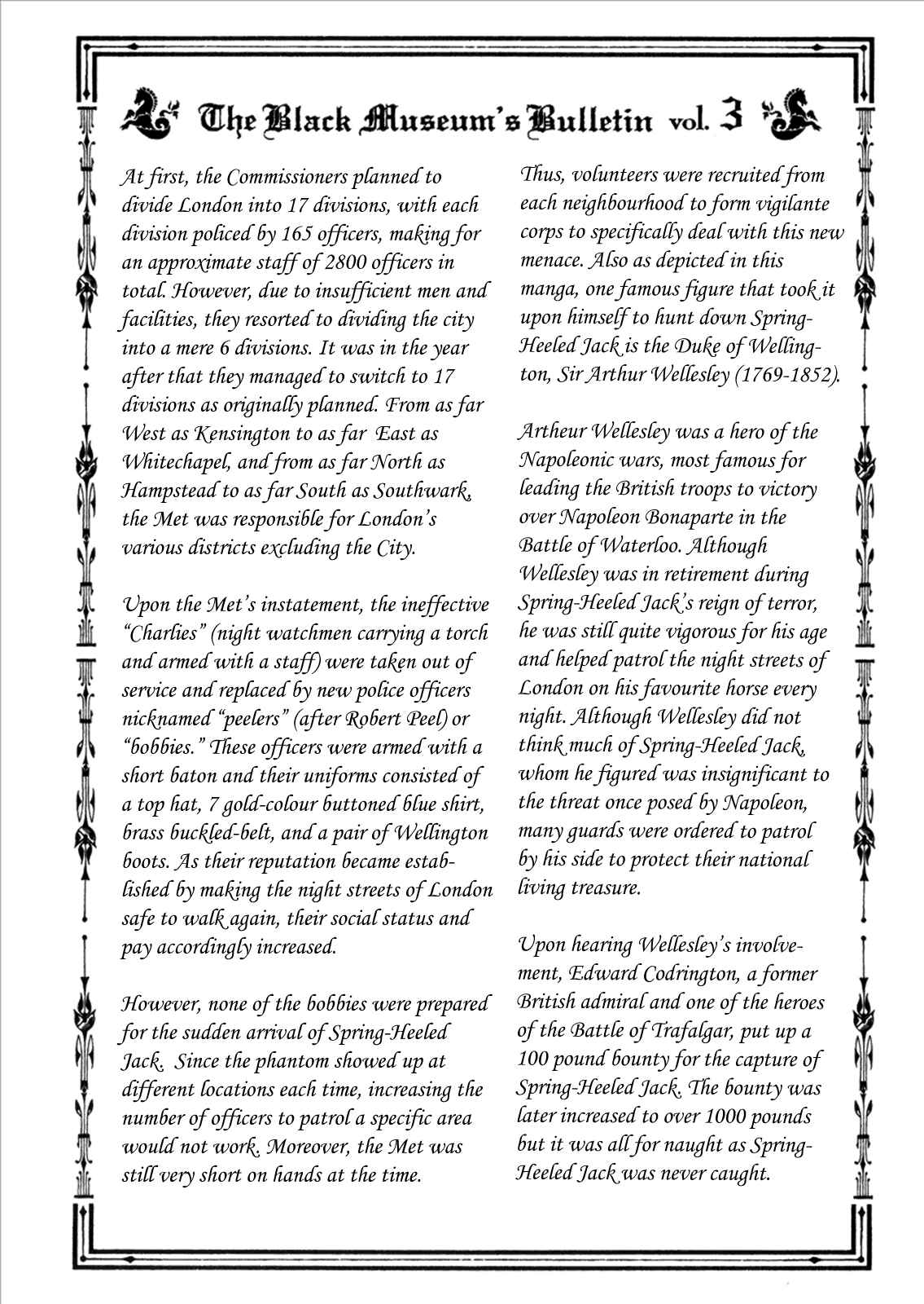 Page 25 Chapter 4 The Black Museum: Springald