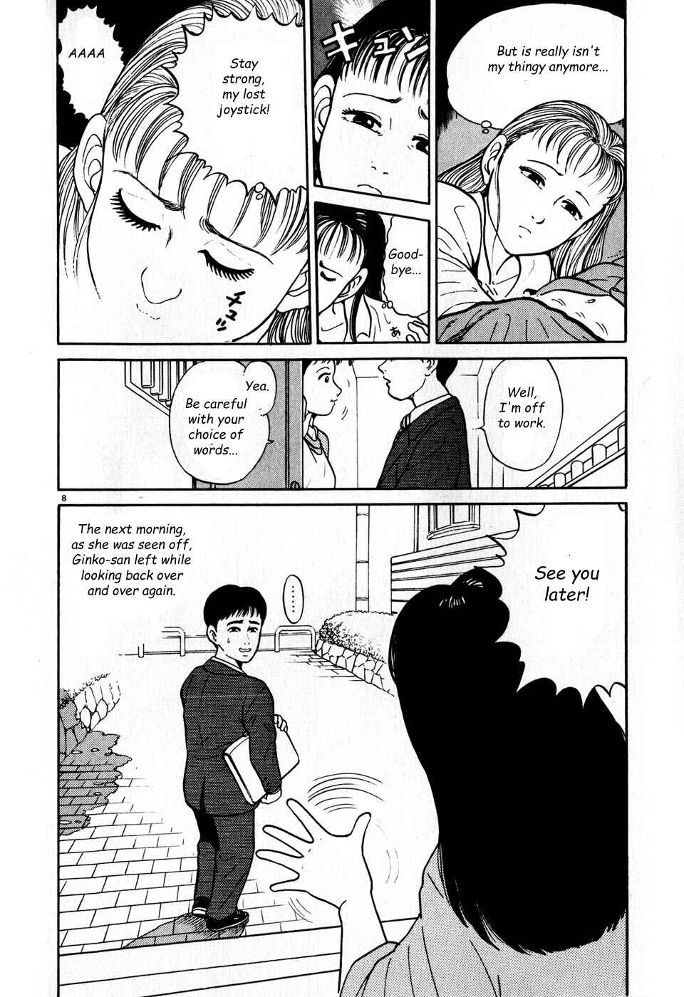 Page 8 Chapter 3 Clinged like Goldfish Droppings