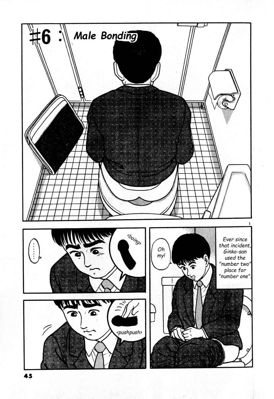 Page 1 Chapter 6 Clinged like Goldfish Droppings