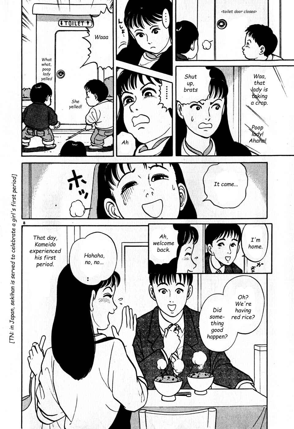 Page 8 Chapter 7 Clinged like Goldfish Droppings