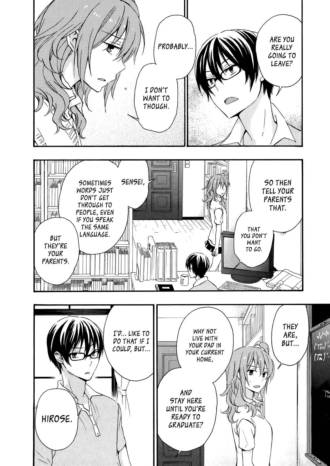 Page 16 Chapter 28 Yasashii Sekai no Tsukurikata