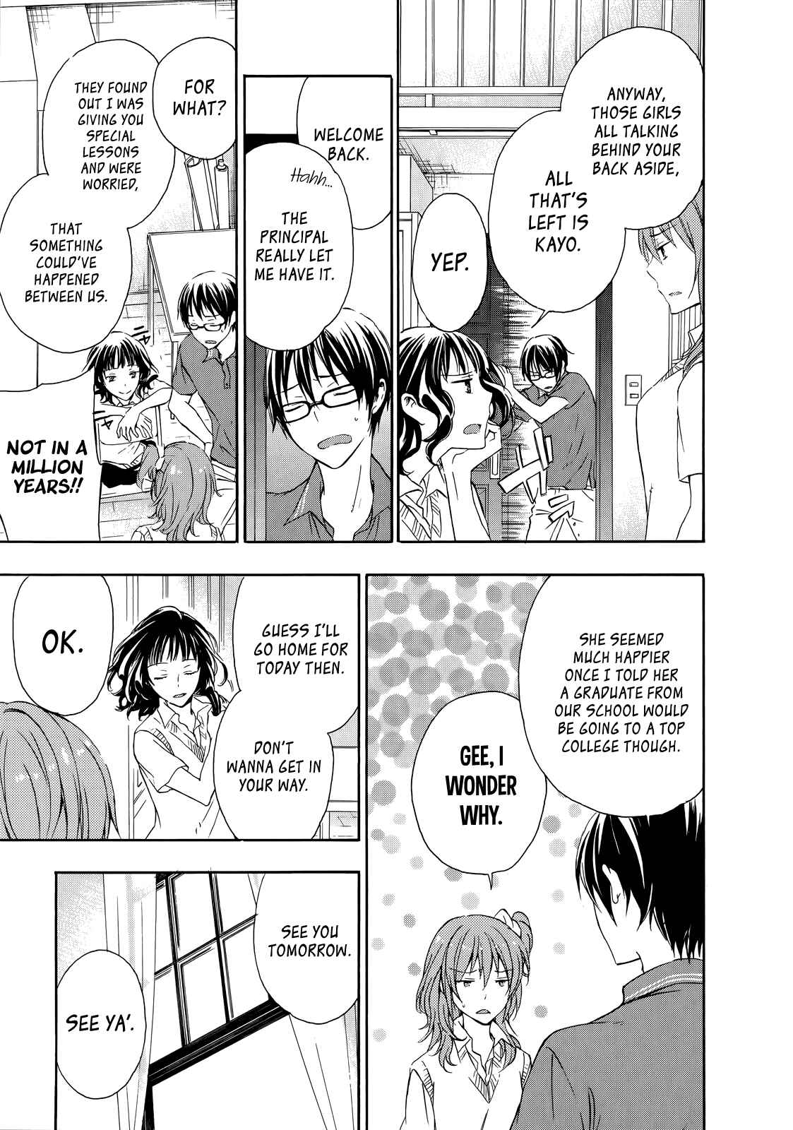 Page 21 Chapter 30 Yasashii Sekai no Tsukurikata