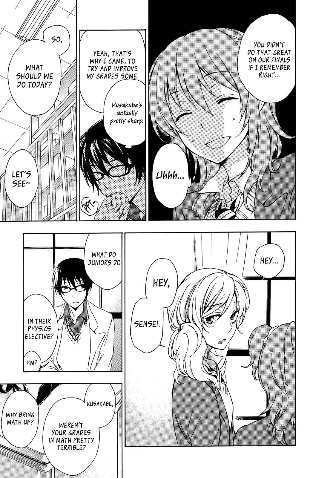 Page 19 Chapter 12 Yasashii Sekai no Tsukurikata