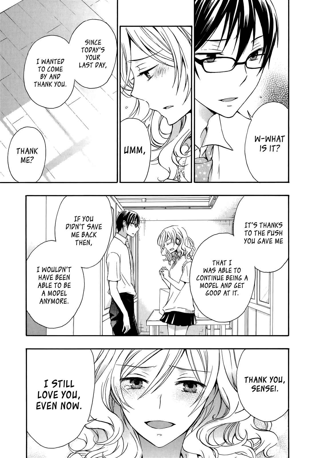 Page 21 Chapter 31 Yasashii Sekai no Tsukurikata