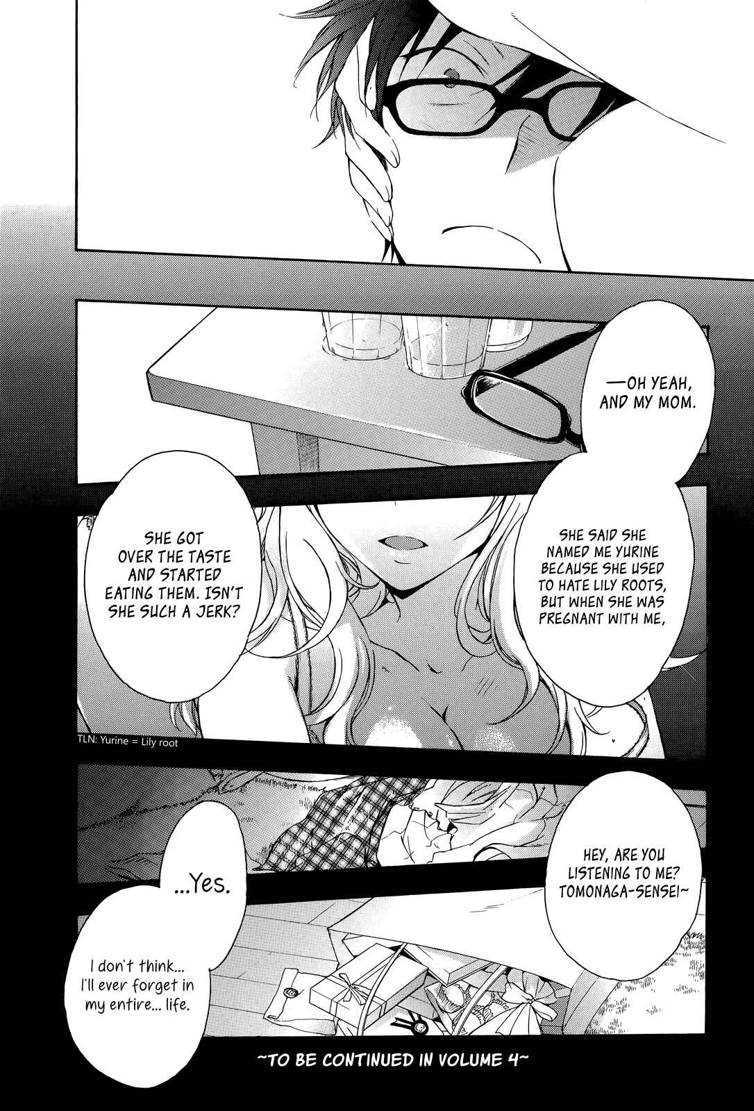 Page 44 Chapter 14 Yasashii Sekai no Tsukurikata