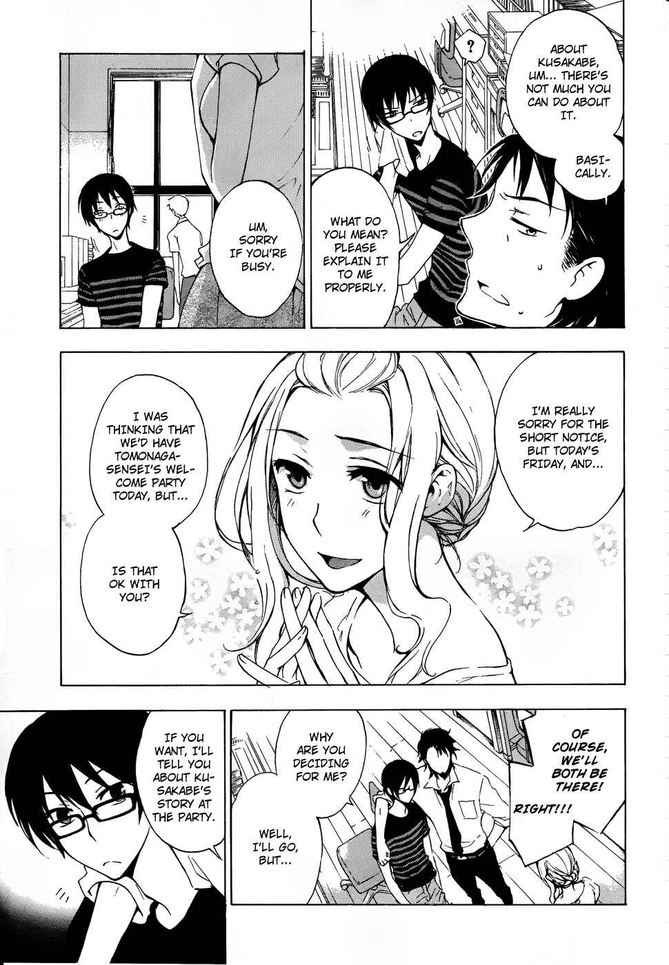 Page 10 Chapter 2 Yasashii Sekai no Tsukurikata