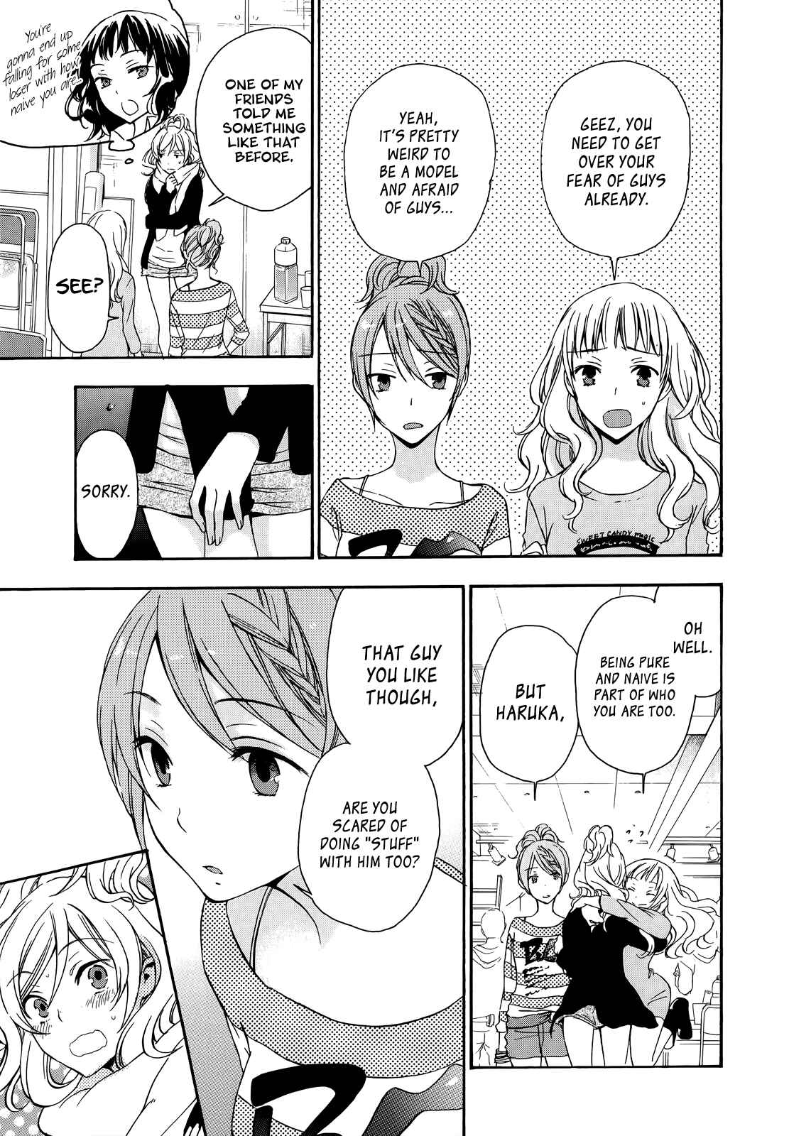 Page 13 Chapter 19 Yasashii Sekai no Tsukurikata