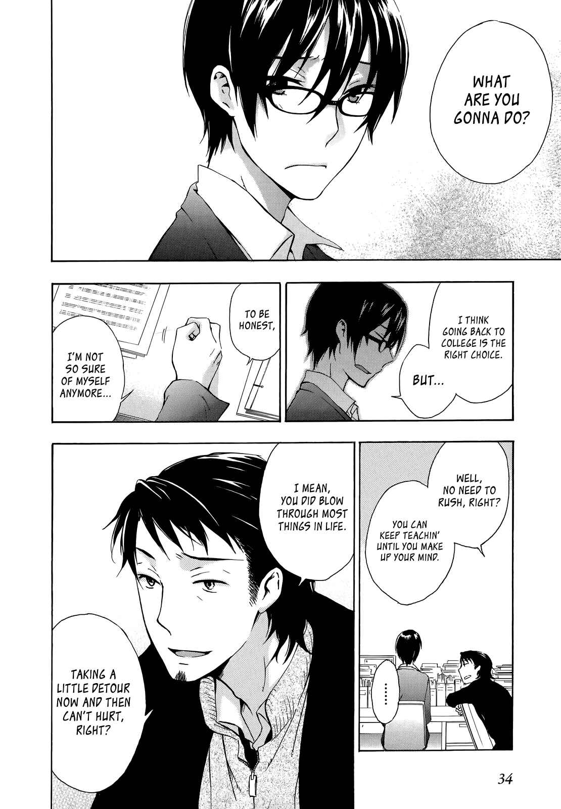 Page 6 Chapter 11 Yasashii Sekai no Tsukurikata