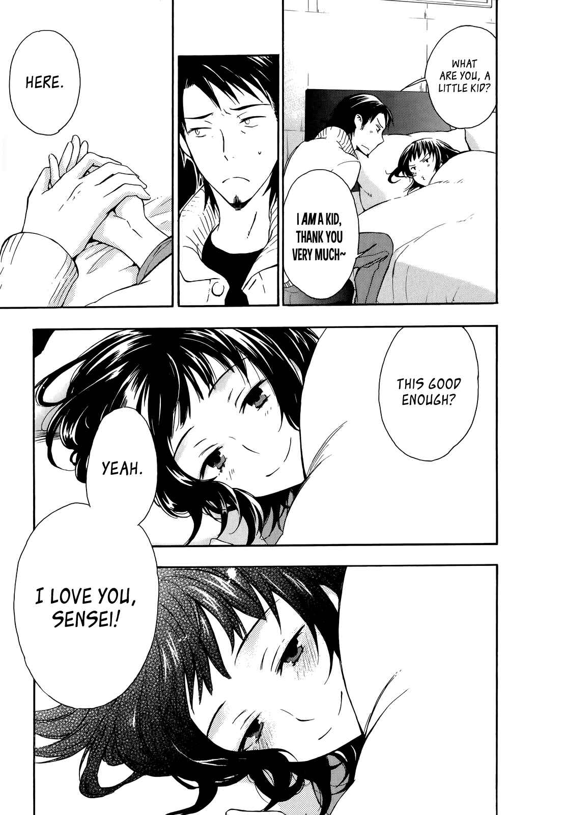 Page 18 Chapter 15 Yasashii Sekai no Tsukurikata