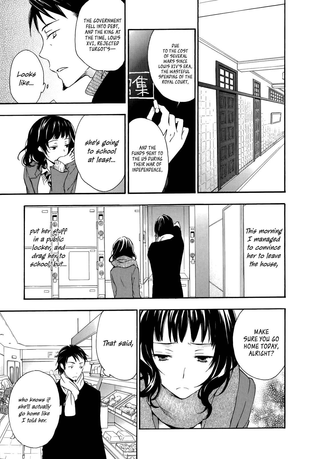Page 34 Chapter 15 Yasashii Sekai no Tsukurikata