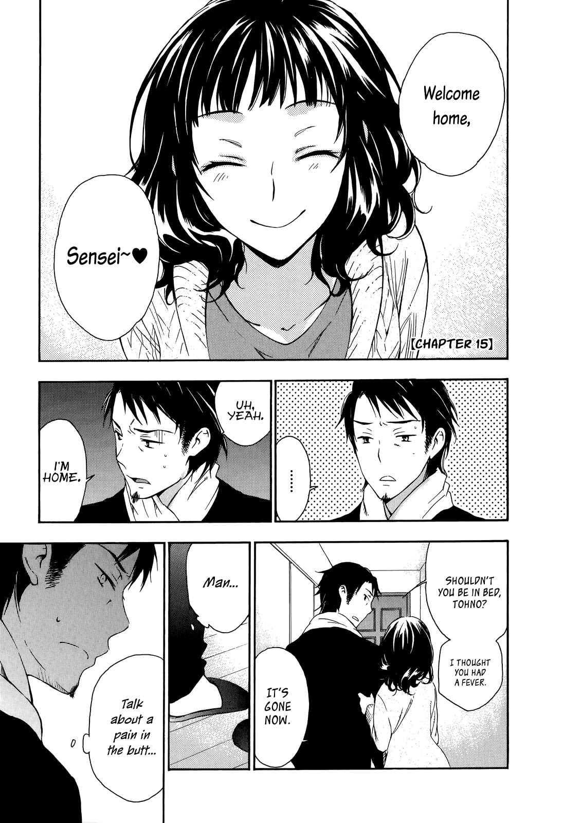 Page 4 Chapter 15 Yasashii Sekai no Tsukurikata