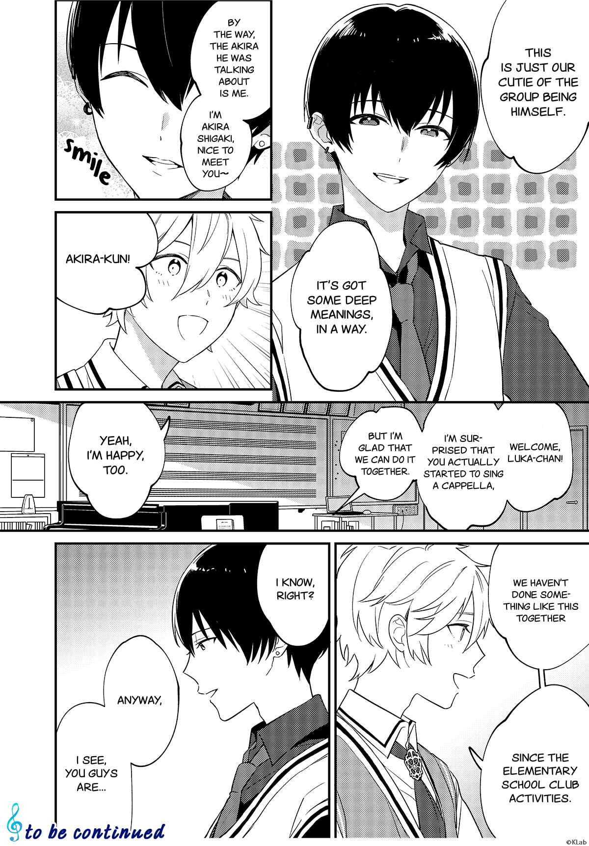 Page 6 Chapter 6 -Aoppella!?- Hajimari no Playlist